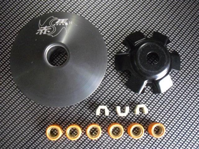 Scooter 125cc 150cc gy6 high performance racing 117mm black variator rollers