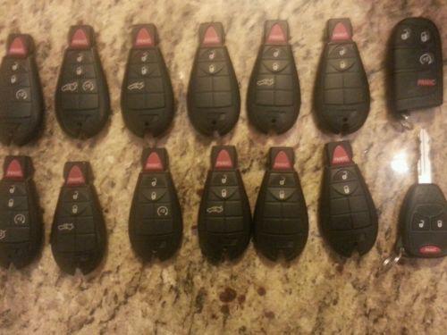 Key fob remote lot dodge jeep chrysler ram