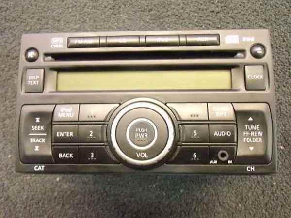 2010 nissan cube oem cd player fm radio ipod aux lkq