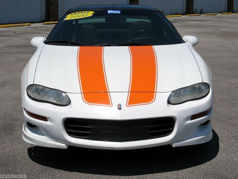 1999-2003 (99-03) camaro hood pinstriped pinstripes racing stripe stripes