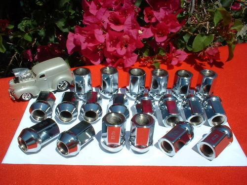 1/2 open racecar lugs ford mopar 9" posi drag gasser mustang hot rat rod cragar