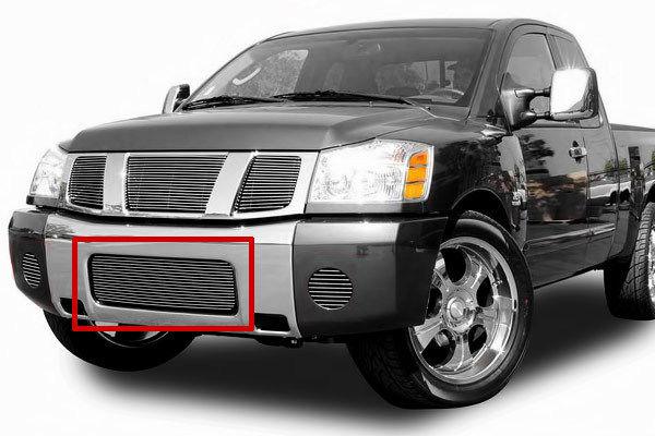 Fits:04-11 nissan titan 04-07 armada bumper billet grille 2011 10 09 05 06