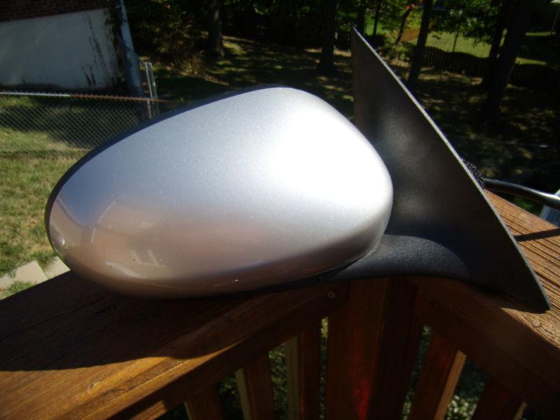 2002 - 08 jaguar x type right power door mirror silver bad spots in glass