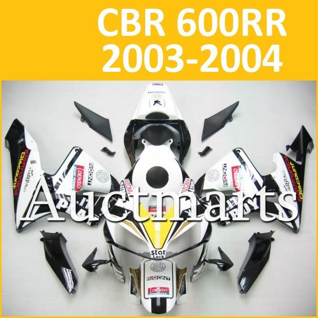 Fit honda 03 04 cbr600rr cbr 600 rr 2003 2004 fairing kit abs plastics b13 a31