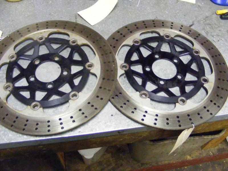 98 kawasaki zx7r front brake rotors