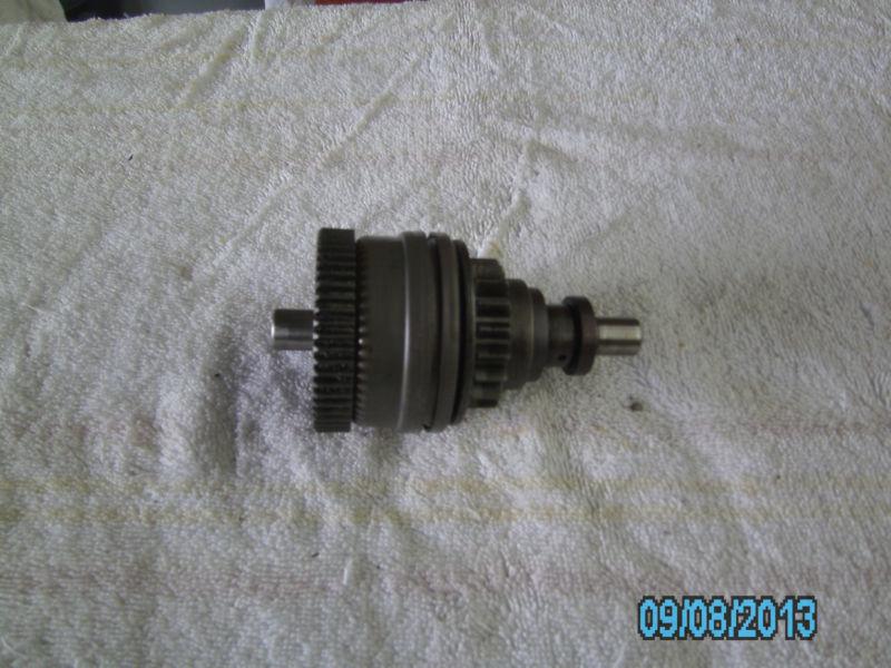 Seadoo rx 2001 starter drive