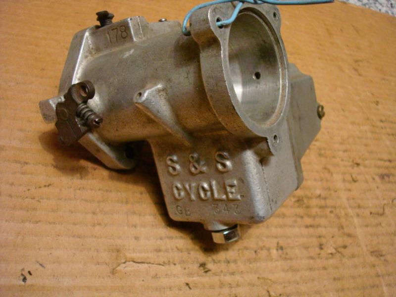 Harley panhead sportster s&s l carburetor racing 178 shovelhead chopped rare 