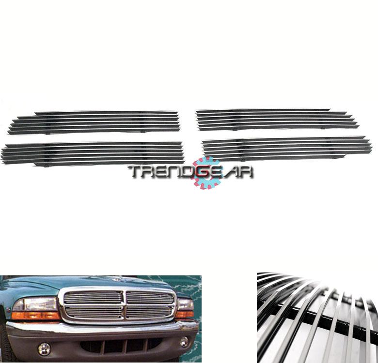 97-04 dodge durango/dakota pickup truck front upper billet grille 01 02 03 v6 v8