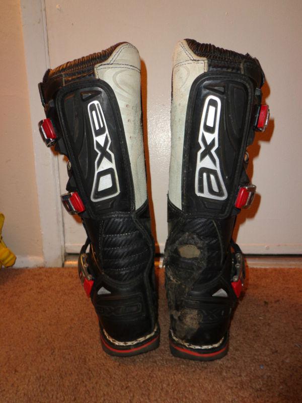 Axo mx boot rc6 mens size 9 black used