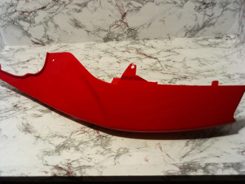 06 07 suzuki gsxr 750 600 left tail cover fairing cowl lucky strike  aoh00074