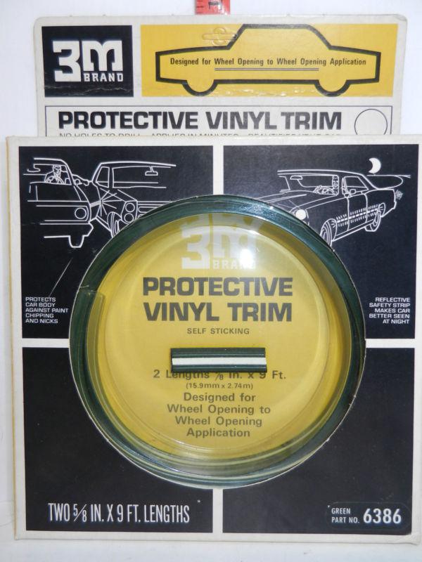 3m protective vinyl trim self sticking - reflective strip - 2pc 5/8" x 9ft ea.