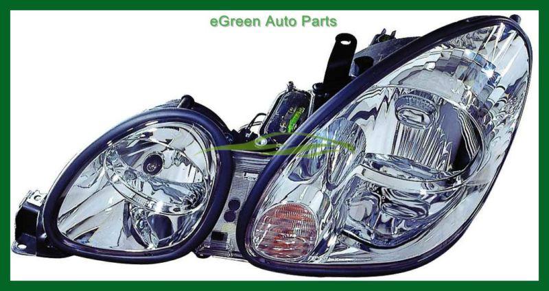 98-00 gs300/gs400 head light lamp left driver w/o hid