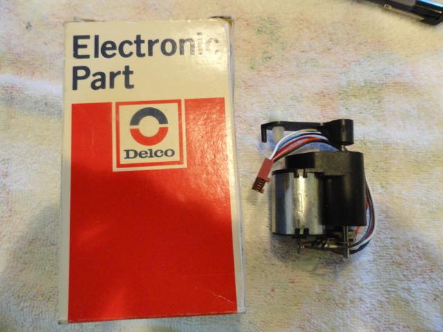 Gm delco motor 16050742  15-71466 nos cadillac heater control