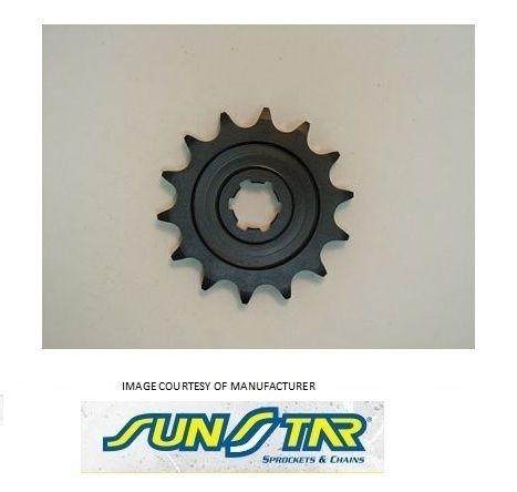 Sunstar 13t counter shaft steel sprocket fits kawasaki klx 140 all years