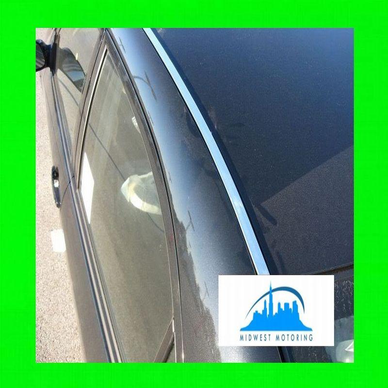 2003-2008 toyota corolla chrome roof trim moldings 2pc w/5yr warranty