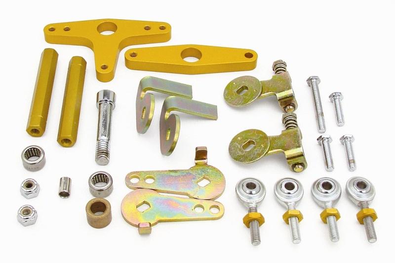 Inglese weber ida 8-stack rat rod 429-460 ford bbf 4-carburetor linkage kit