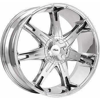 22x8.5 chrome pacer fuzion wheels 5x115 5x5 +40 buick verano lucerne le sabre