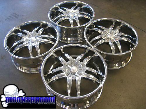 Forgiato reventon vizzo 18" honda acura chrome  wheels