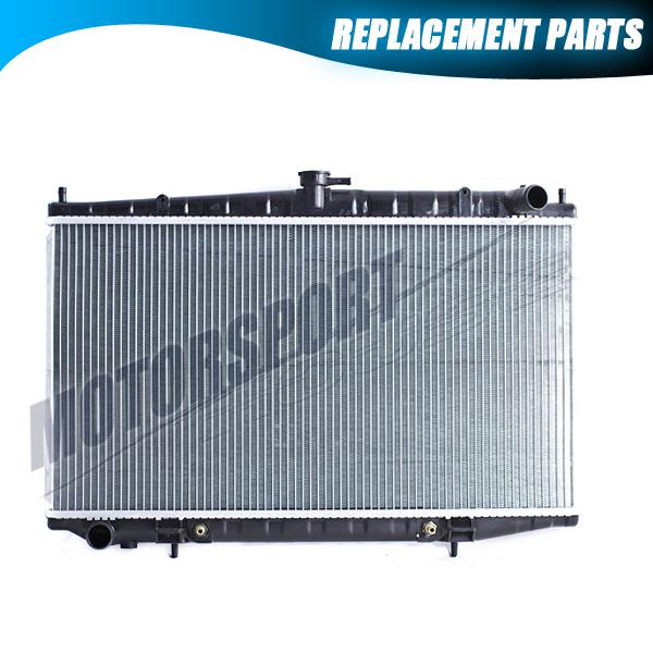 98-99 nissan altima 4 cyl 2.4l auto trans cooling system radiator assembly 1row