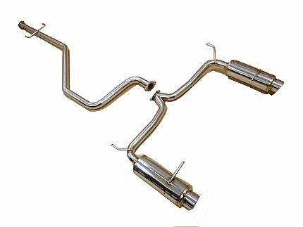 Obx catback 02-06 fits for hyundai tiburon 2.7l gtv6 exhaust system