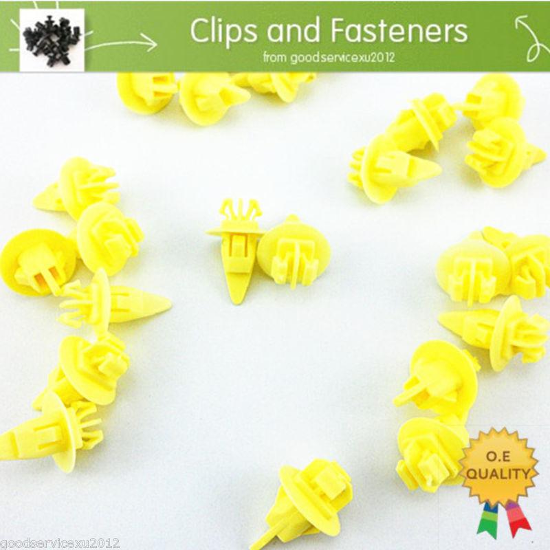 15 x toyota lexus fender wheel moulding retainer fastener clip clips 90467-11100