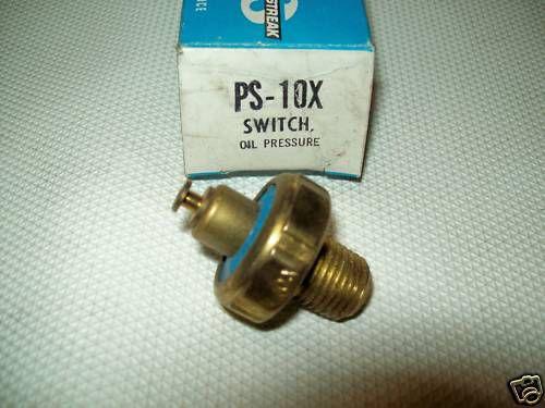 Ps 10x oil pressure switch w/light 54-66 ford 