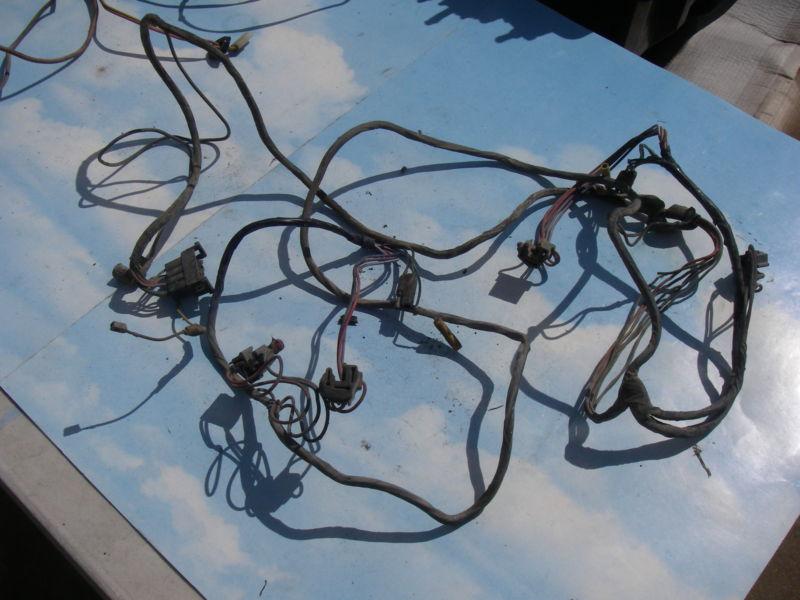 69 road runner headlight wiring harness  1969 b body front light harness  no res