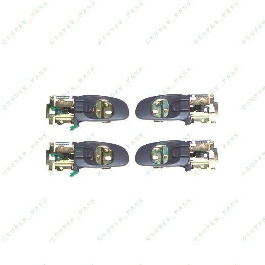 98 - 01 is 4pc  door handles  fits: kia spectra  sephia