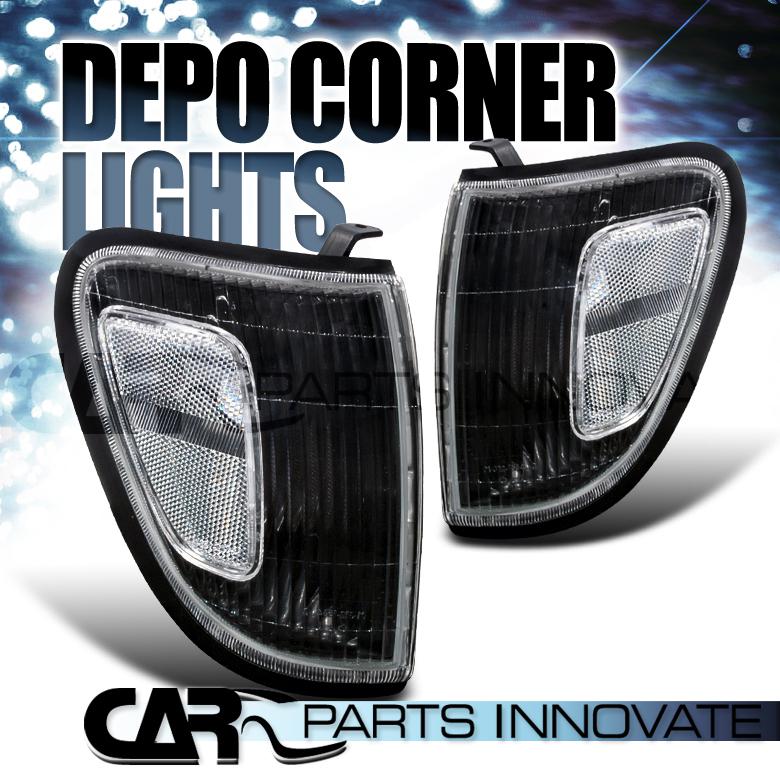 Depo 1998-2000 tacoma 4wd/2wd prerunner black corner lights