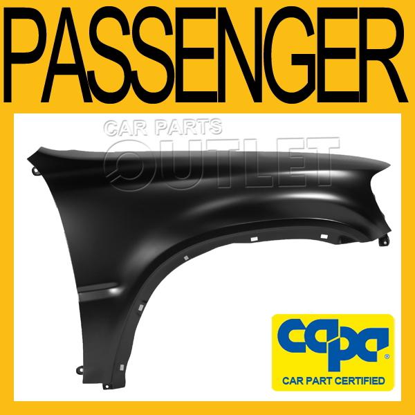 1997-2001 honda cr-v passenger side front fender primed capa 1998 1999 crv lx rh