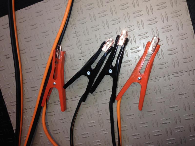 Heavy duty 16 ft jumper cables