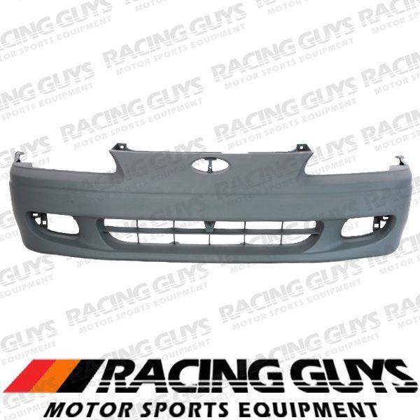 96-98 toyota paseo 2dr front bumper cover primed new facial plastic to1000182