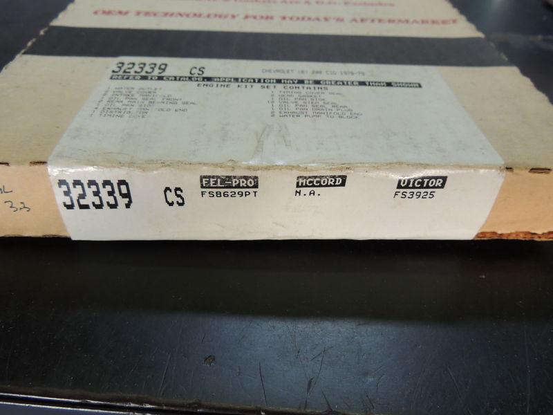 Detroit/iseal/corteco full set gaskets 32339cs gm 200 cid 6 cyl engines