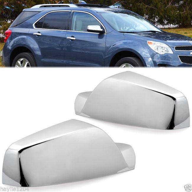  2010 2011 2012 gmc terrain chevy equinox triple chrome mirror covers usa seller