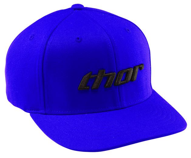 Thor basic curved bill flexfit hat red/black large/x-large