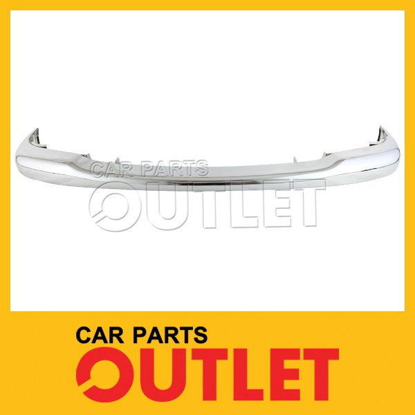 1997-2003 dodge dakota upper bumper face bar chrome slt