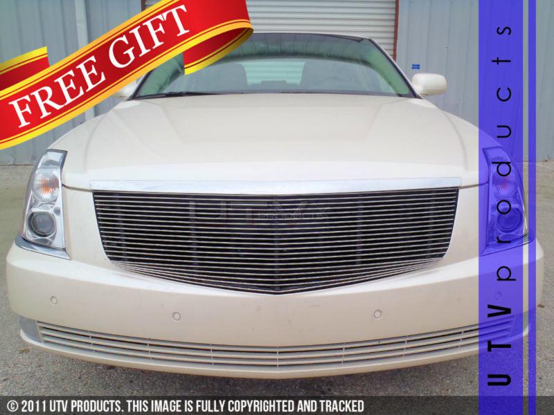 2006 - 2011 cadillac dts 1pc upper replacement chrome billet grille custom kit