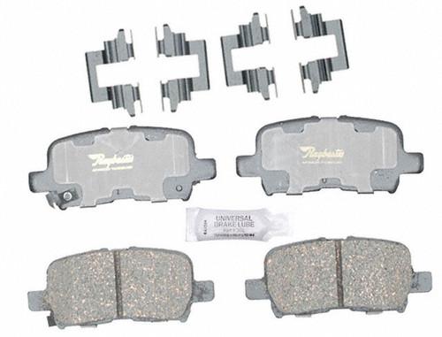 Raybestos atd865c brake pad or shoe, rear-advanced technology brake pad