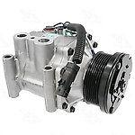 Four seasons 78545 new compressor and clutch