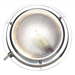 Marine boat car rv stainless steel dome cabin light