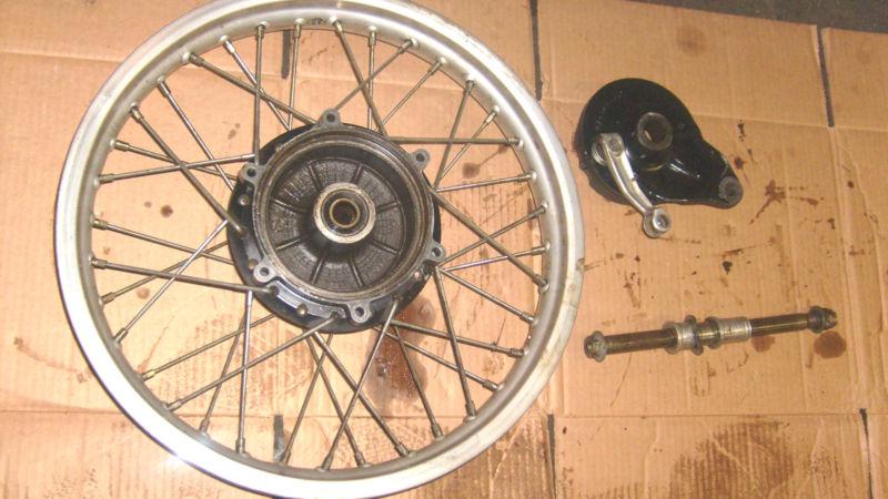 Rear  wheel  elsinore 1982 honda vintage ahrma cr250 cr 250 drum brakes 