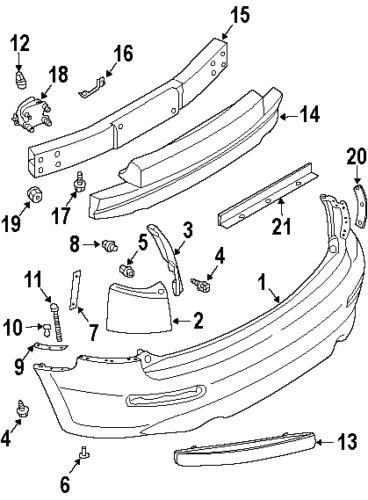 Infiniti 85226cg000 genuine oem factory original side bracket