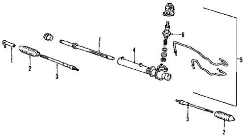 Infiniti 48203al525 genuine oem factory original tie rod boot