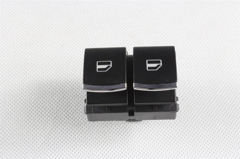 Chrome master power window switch control fit for vw golf rabbit gti r32 2 door