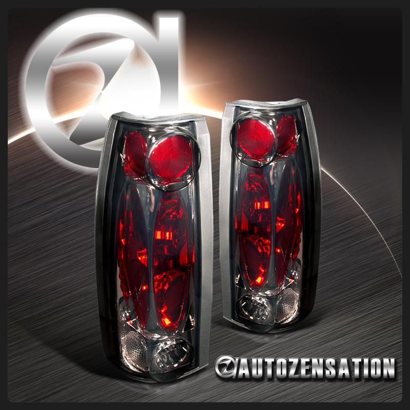 88-98 chevy gmc c10 c/k silverado sierra smoke altezza tail lights