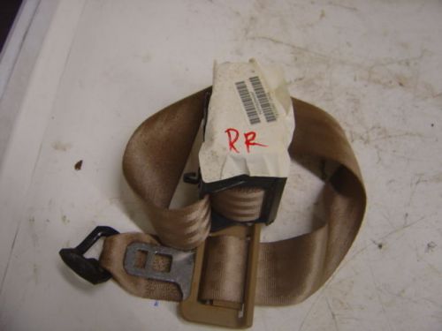 00 cirrus seat belt rh rear tan 413