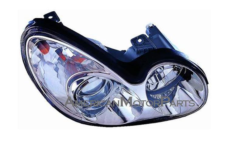 Right passenger side replacement headlight 02-05 fit hyundai sonata - 921023d050