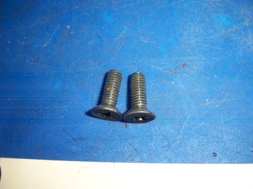 Honda cl77e cl77 e scrambler transmission gear shift drum retainer plate screws