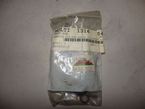 Authentic rebuild kit, a/c shock fox shock part #: 0637-102 *new*