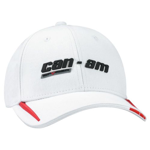 Can-am spyder new mens stretchable caliber baseball hat cap 2xl white 4473181401
